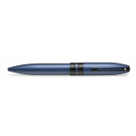 Sheaffer Icon Ballpoint Pen - Metallic Blue Lacquer Gloss Black PVD Trim - Picture 1